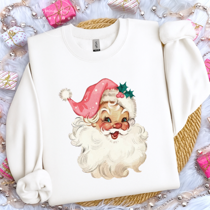 Trendy Chic Apparel LLC - Wholesale Graphic Sweatshirt - Women's - Pink Santa Hat Sweatshirts Youth & Adult2