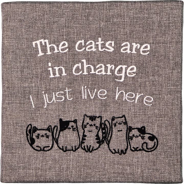 Gatos Estão no Comando Tela | DA59 por atacado de LT Creations