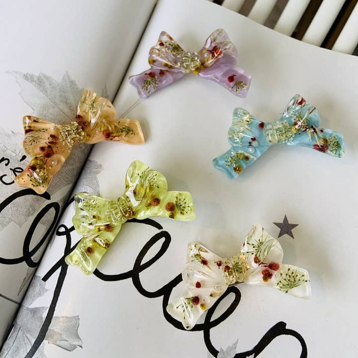 SWEET FLORAL ALL-MATCH SIMPLE SWEET HAIRPIN_CWAHA2158 for wholesale by ACCITY