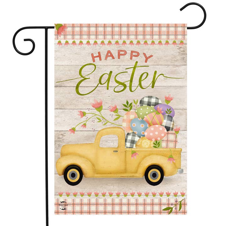 Easter Egg Pickup Garden Flag for wholesale by Briarwood Lane