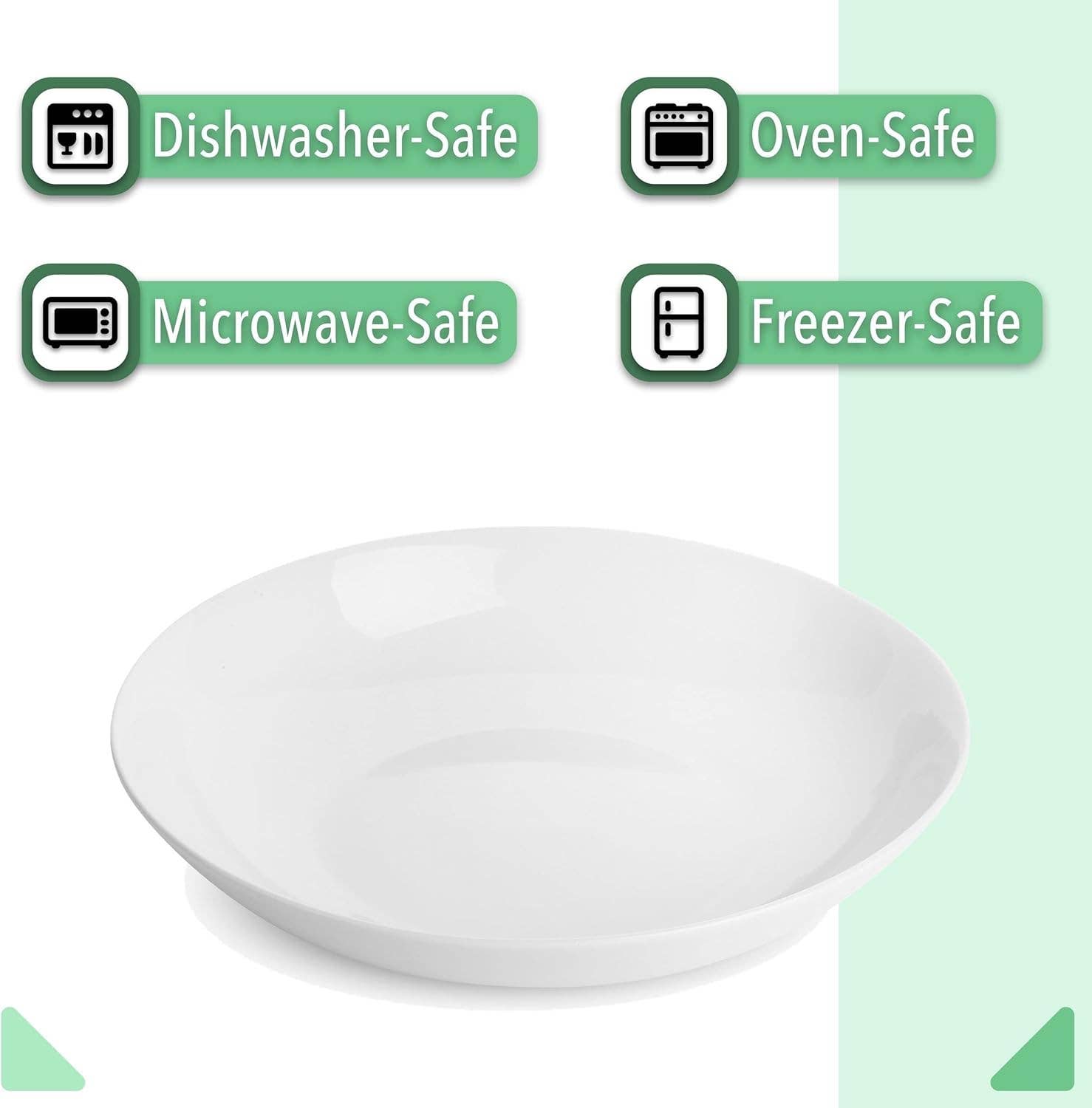 Brew To A Tea – Engroshandel Skål til krydderier/dip – BTaT Keramiske Dipskåle Sæt med 12, 3 Oz Hvide Skåle3