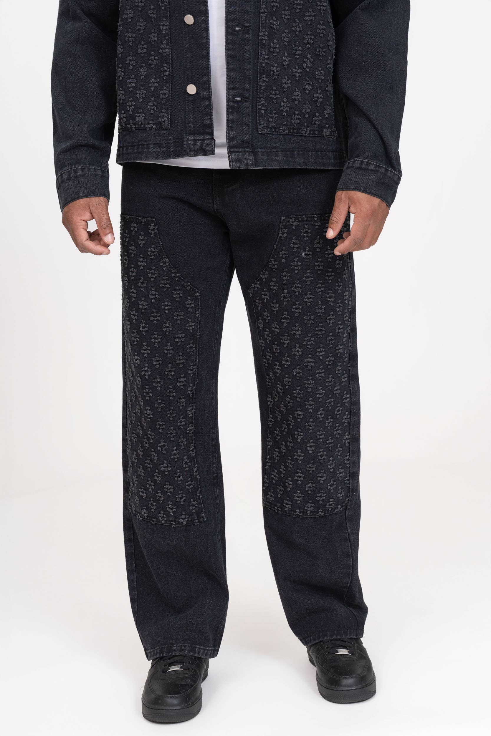 Zayne Paris - Wholesale Top & Pant Set (NOT Loungewear) - Men's - Set with jacket and jeans with pockets tx12476