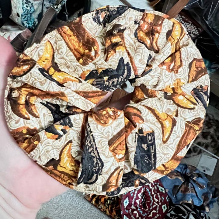 Cedar Hill Country Market - Wholesale Scrunchie - Women's - Western Scrunchies Hair Ties - Variety Colors3