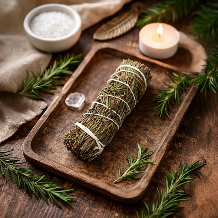 Incenso de alecrim para defumação 10 cm por atacado de VIE