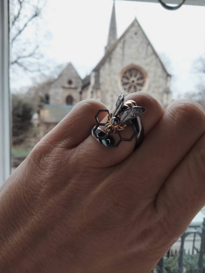 Anel Favo Abelha por atacado de Karian UK