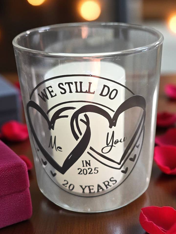 Anniversary Candle Holder Set 1st, 5th, 10th, 20 25th, 50th for wholesale by Ciao Bella Jewelry Inc