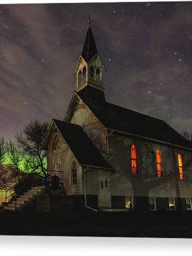 Dakota Territory Aurora - Canvas Print for wholesale by HomeGroen Photography