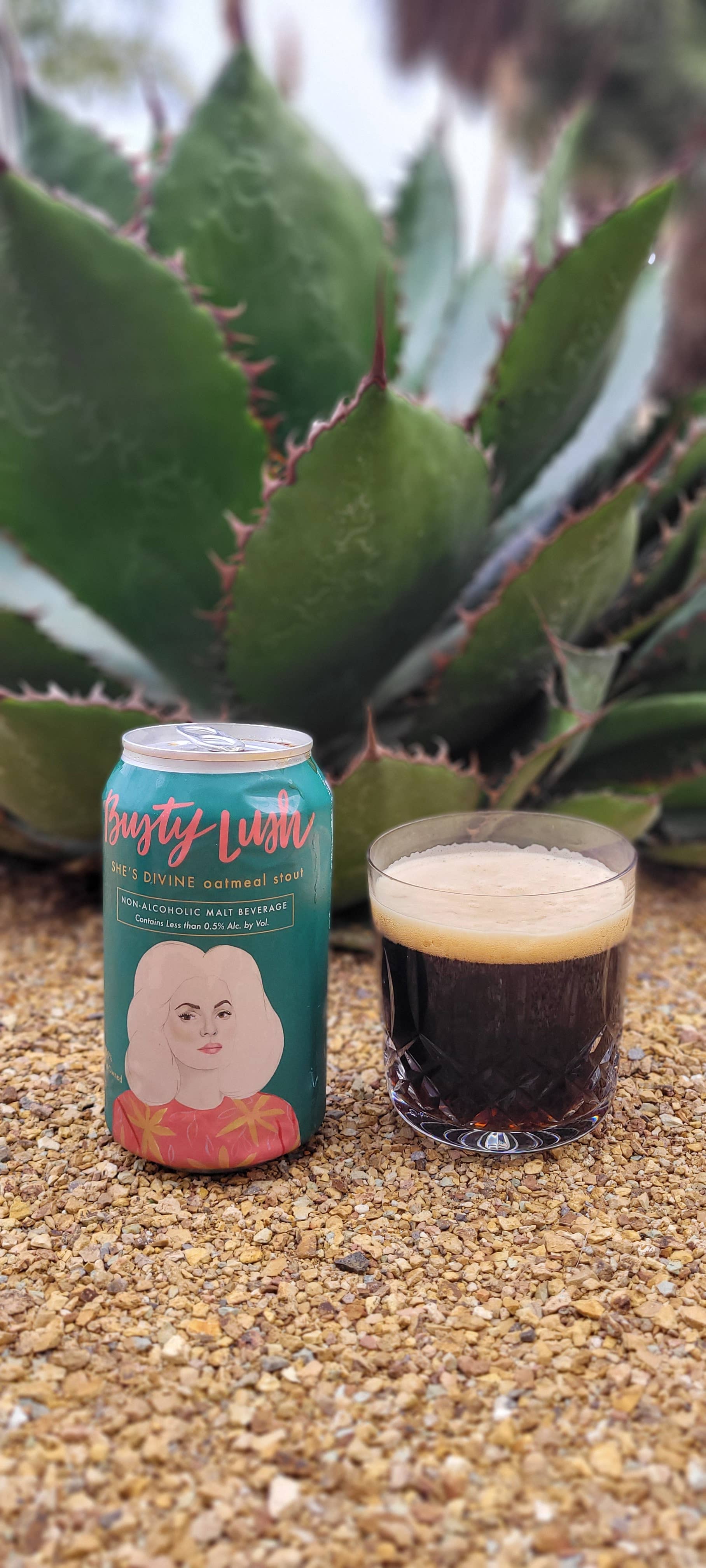 Busty Lush - Wholesale Non-Alcoholic Beer - She's Divine Non-Alcoholic Oatmeal Stout (4pk)6