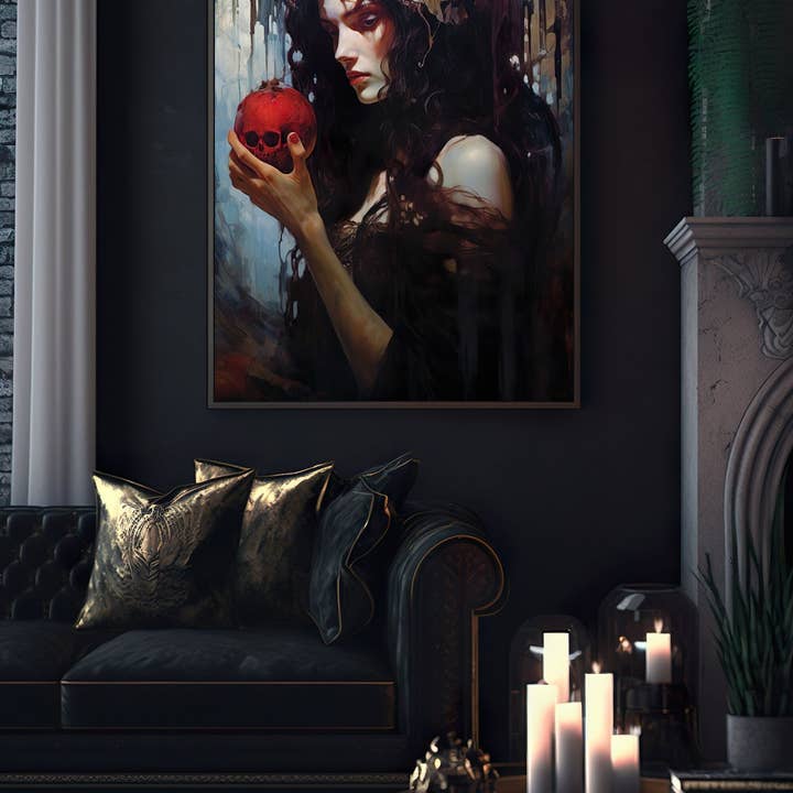 Ye Curiosity Shoppe - Wholesale Art Print - Persephone Queen of Hades Art Print4