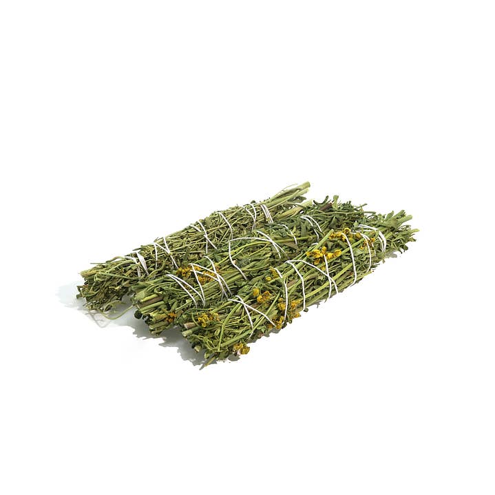 Rue 6" Smudge & Cleanse Stick - 3 Pack for wholesale by Peace Streaks