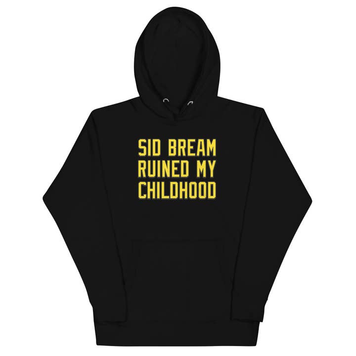 Sid Bream Ruined My Childhood - Premium Hoodie for wholesale by Yinzylvania