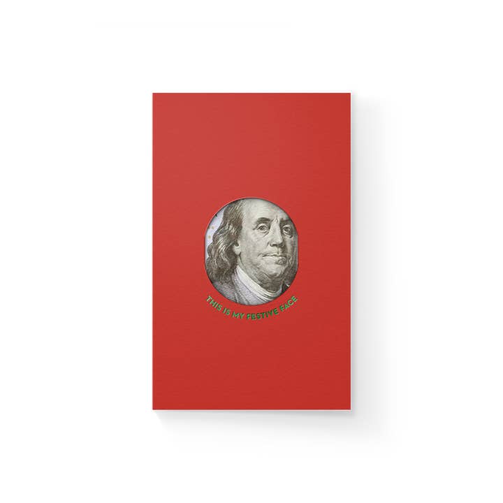 Festive Face Cash Card for wholesale by Dear Beni