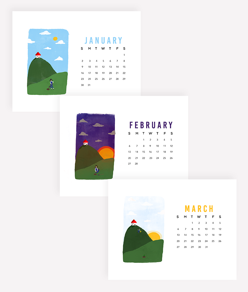 IMPAPER - Wholesale Calendar - 2026 Grow With Me Desk Calendar with Easel1