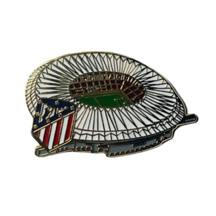 Pin - Football Stadium Atletico de Madrid for wholesale by Astur Pins