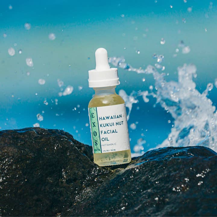EXOS Health Skincare - Wholesale Facial Oil - Hawaiian Kukui Oil2