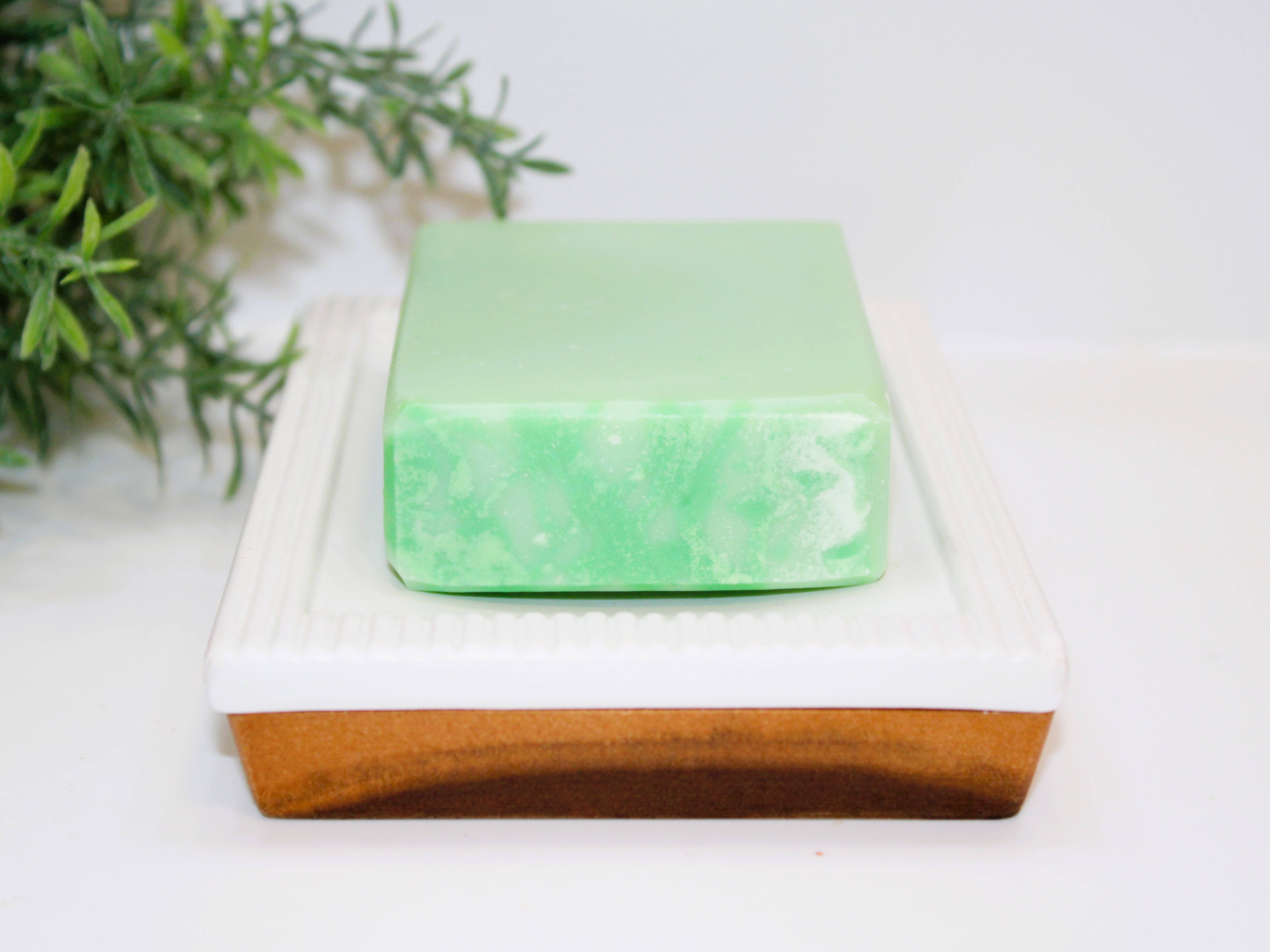 Baba Yaga Designs LLC - Wholesale Bar Soap - Key Lime Lemon Salt Soap Bar, Florida Keys Summer Skin Care1