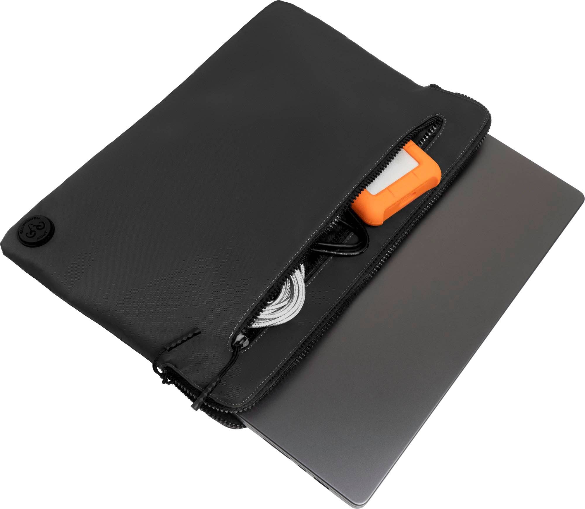 Magid – wholesale Fodral för bärbar dator och surfplatta - Unisex – Jack Abrahams The Apex Nylon Skyddande Vadderat Laptopfodral 3L7