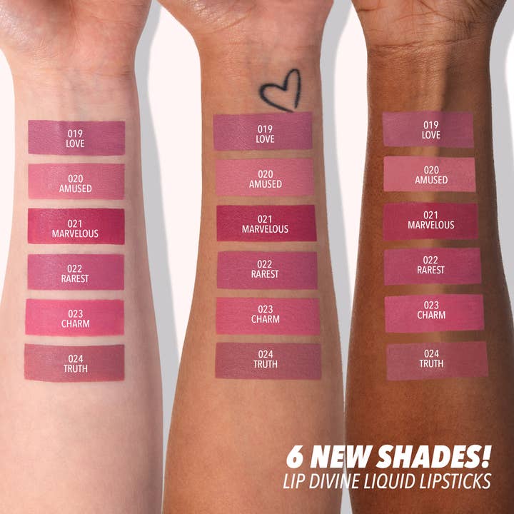 Moira Cosmetics - Wholesale Lipstick - Lip Divine Liquid Lipstick (020, Amused)