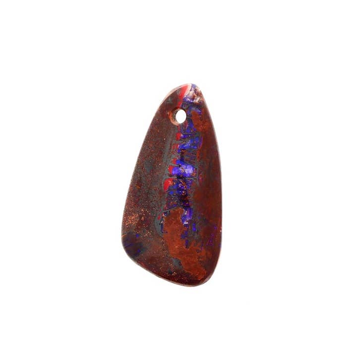 Australian Boulder Opal on Matrix Pendant for wholesale by Artisans de Madagascar