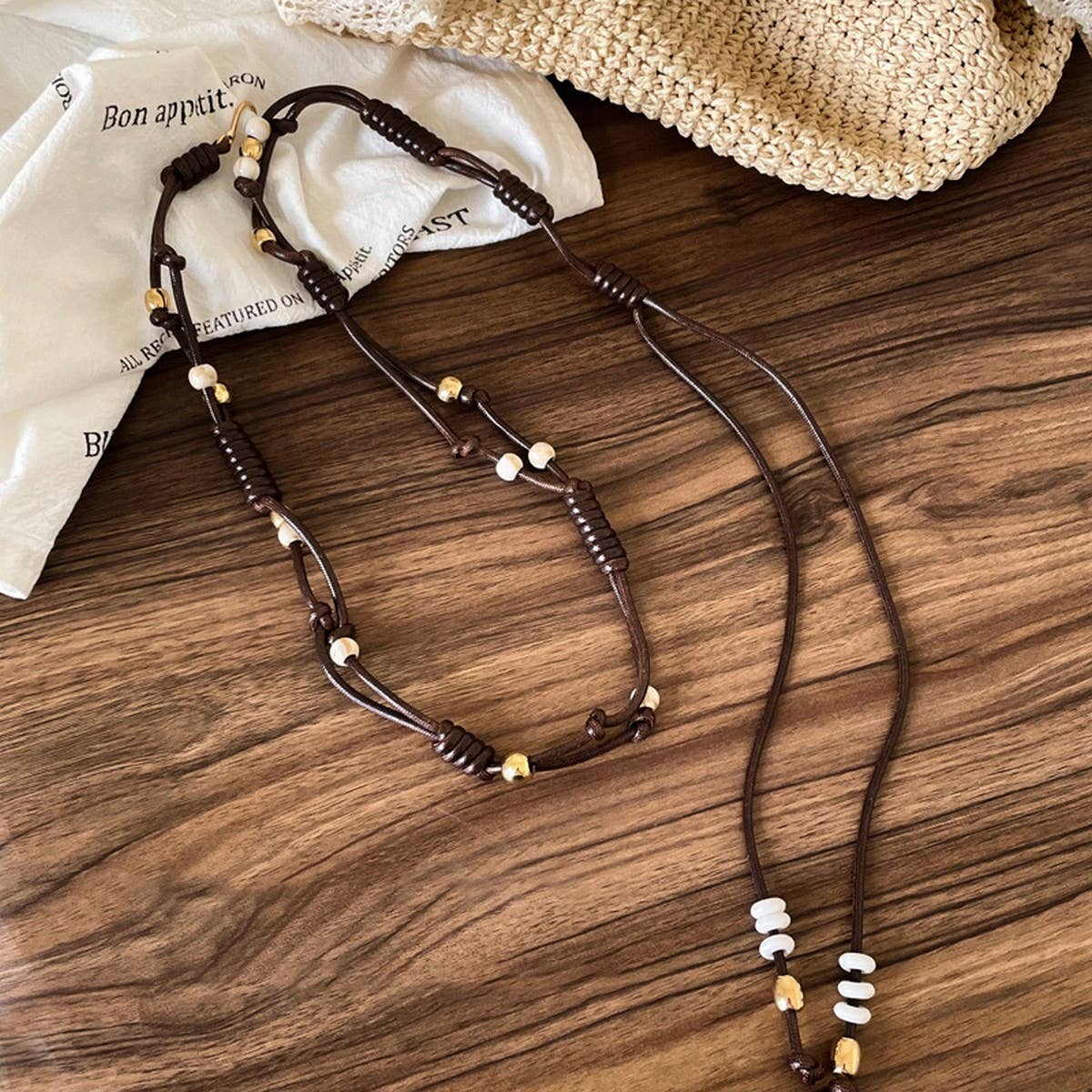 ACCITY - Wholesale Belt - Women's - Boho Braided Waist Chain Vintage Dress Belt_CWAHA081871