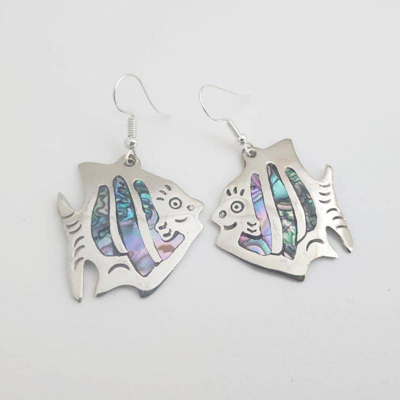 Costello International - Vente Boucles d'oreilles pendantes - La plus grande variété de boucles d'oreilles artisanales incrustées de mosaïque mexicaine48