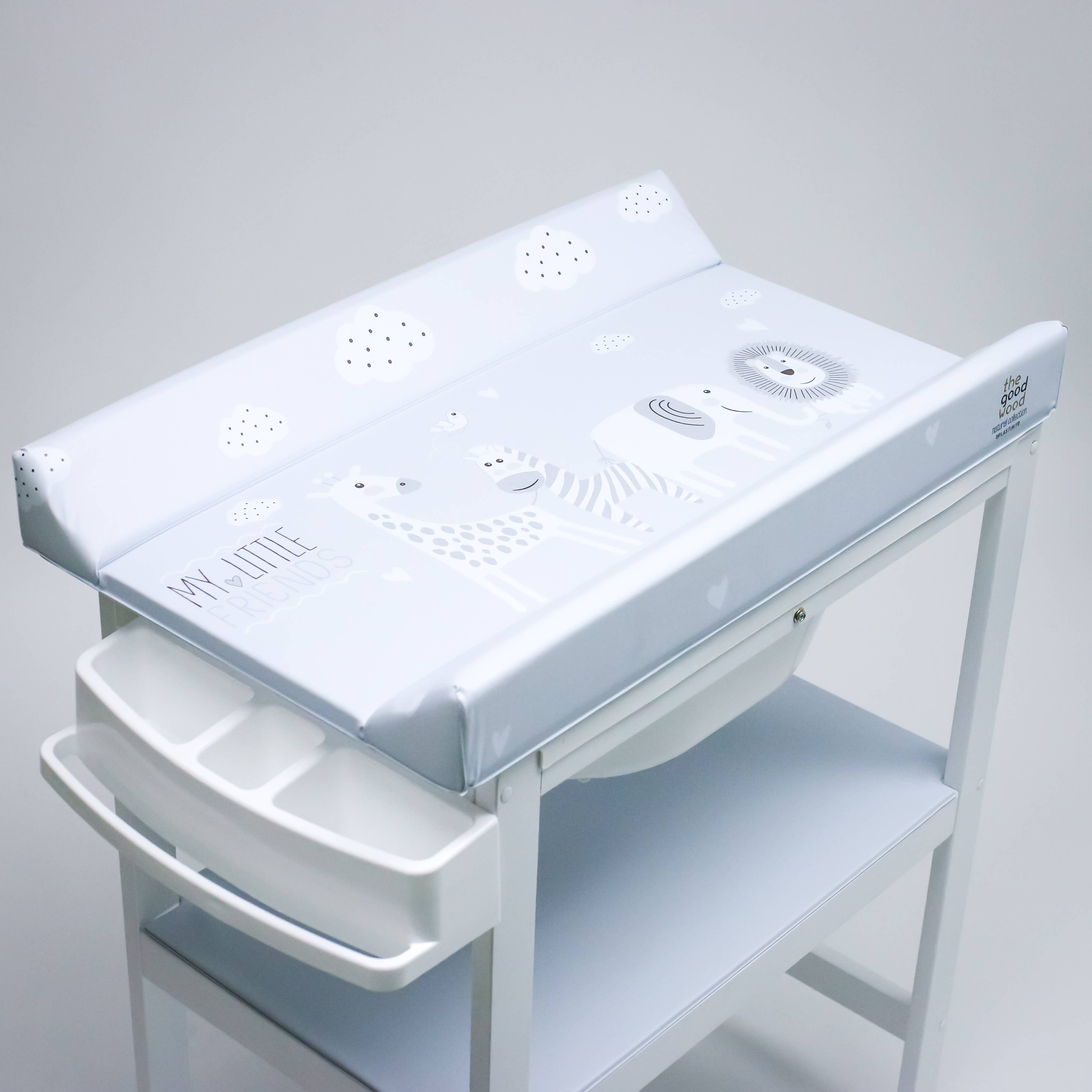 Plastimyr - Wholesale Baby Bath Tub - Kids & Baby - PLASTIMYR Wooden Baby Bath and Changing Table TGW 1