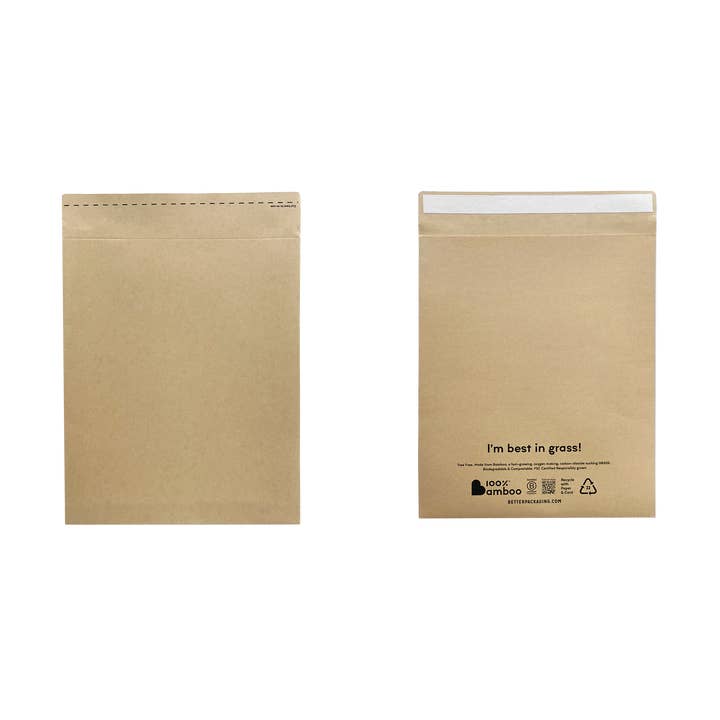 Bamboo Envelopes for wholesale by Better Packaging Co