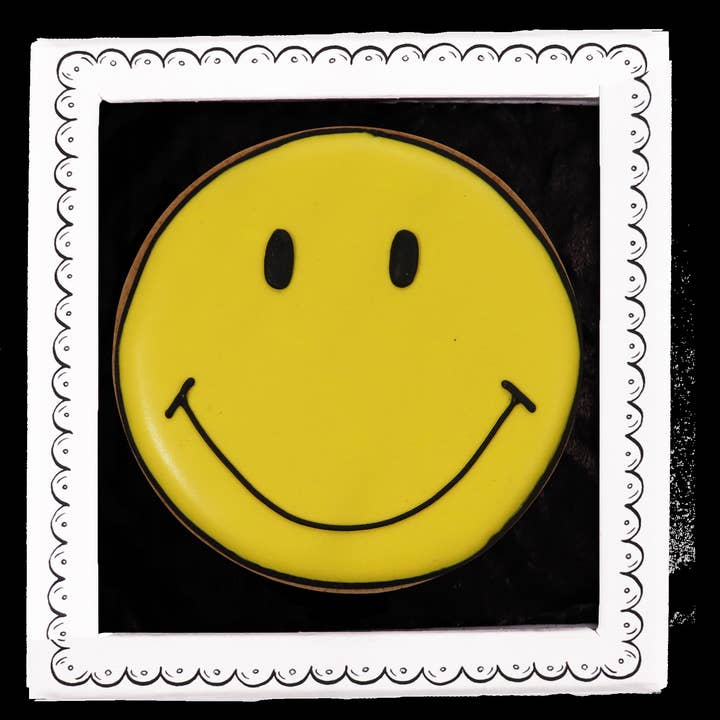 Smiley Small Letterbox for wholesale by Biscuiteers