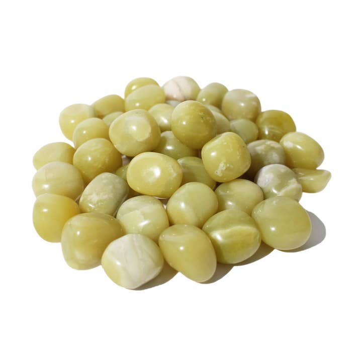 Pietre Levigate di Giada Verde per la vendita all'ingrosso da parte di Stonebridge Imports