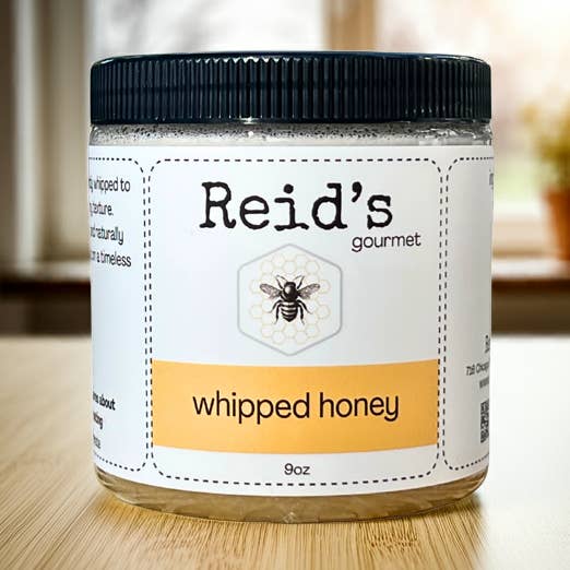 Reid's Gourmet - Wholesale Honey - Whipped Honey – 9oz Jar0