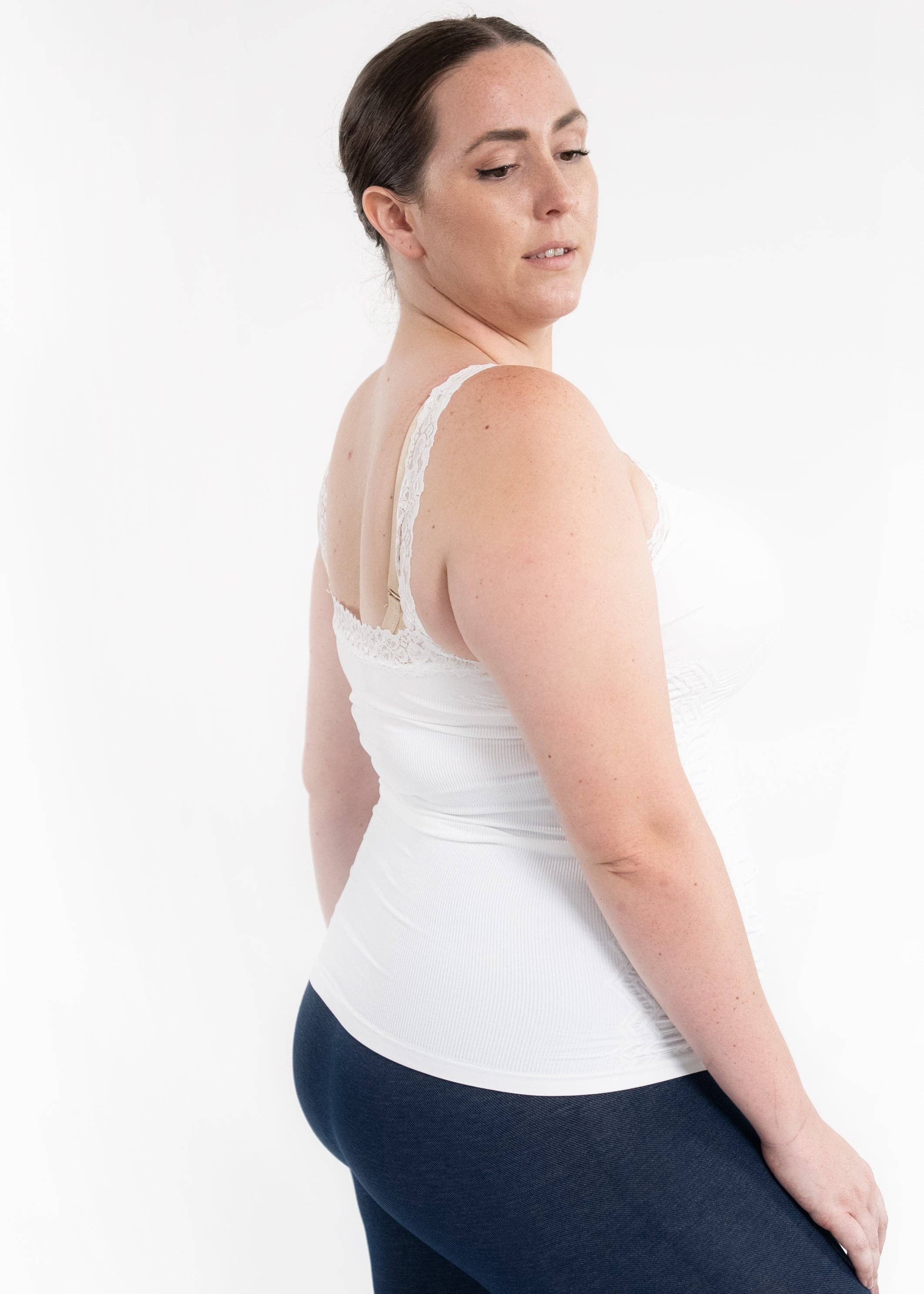 ELIETIAN – wholesale Camisole – Dam – Lace Cami - Curvy Fit22