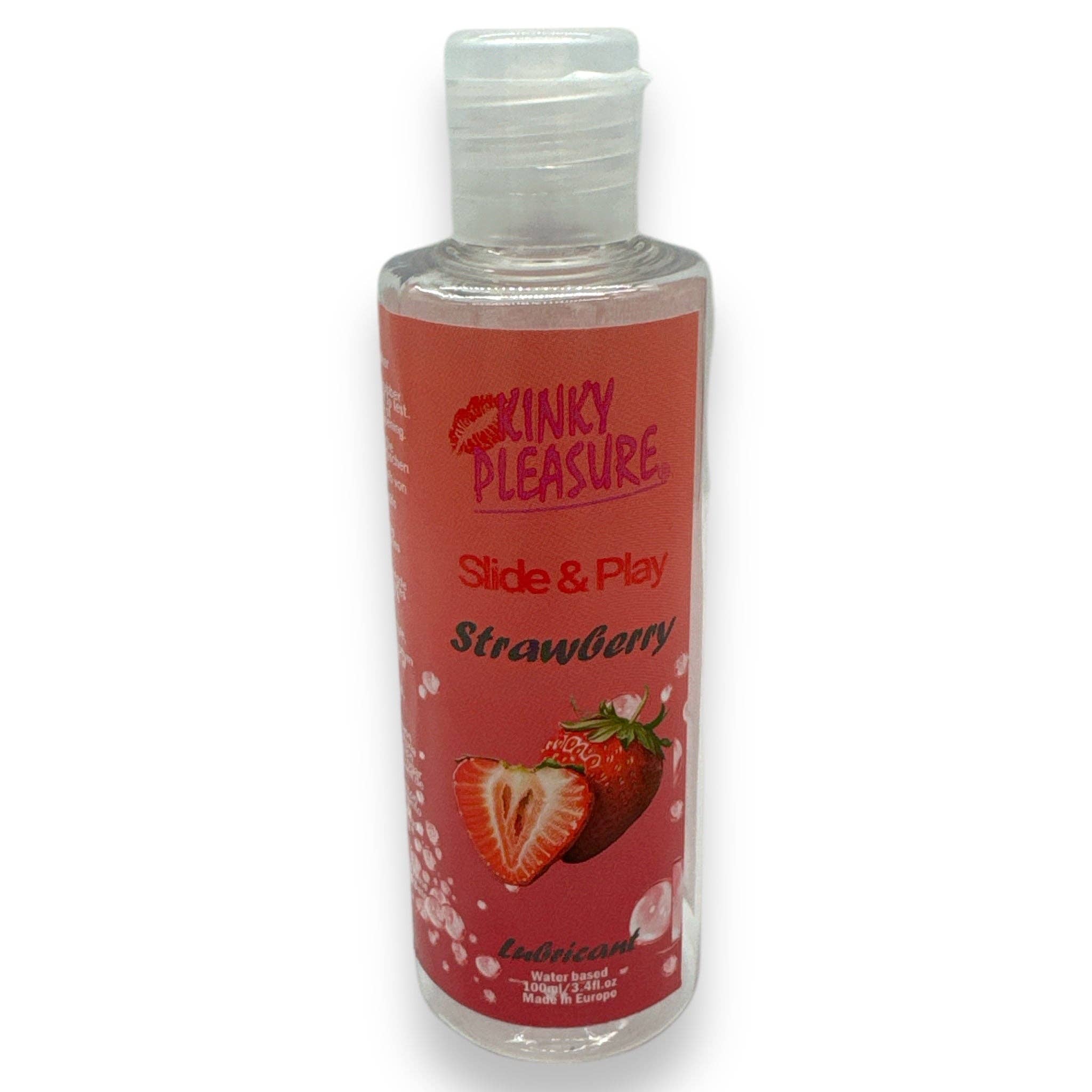 Kinky Pleasure - Wholesale Personal Lubricant - Kinky Pleasure - KPD004 - Intimate Strawberry Lubricant - 100ml1