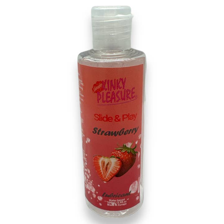 Kinky Pleasure - Wholesale Personal Lubricant - Kinky Pleasure - KPD004 - Intimate Strawberry Lubricant - 100ml1