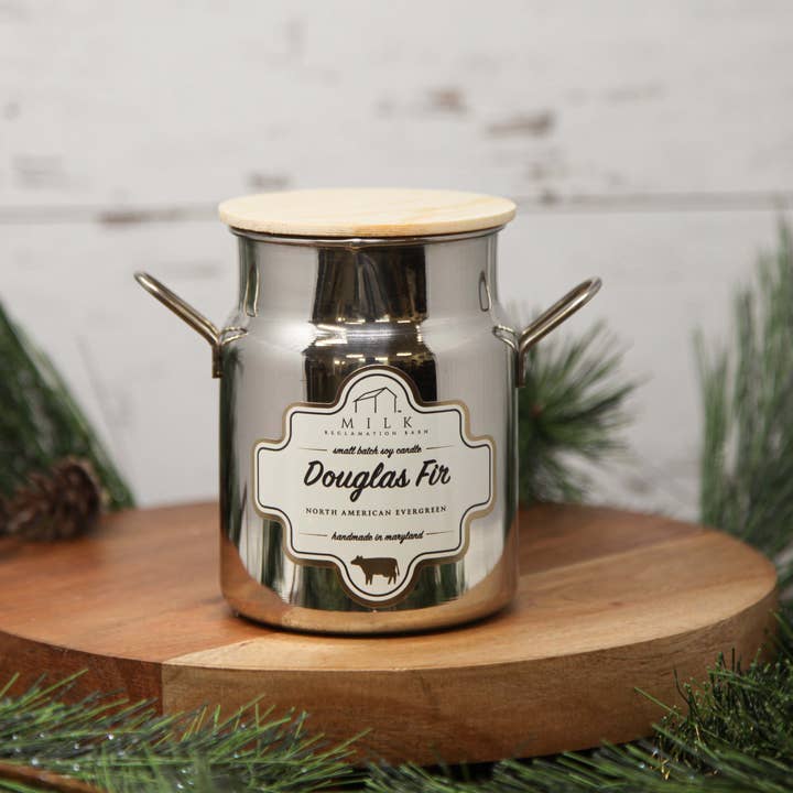 Milk Reclamation Barn - Wholesale Jar/Filled Candle - Stainless Milk Churn Candle - 12.5 oz21