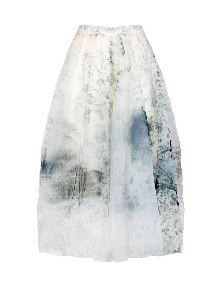 ELEGANT CASUAL BELL ELASTIC TULLE SKIRT for wholesale by apiedinudinelparco