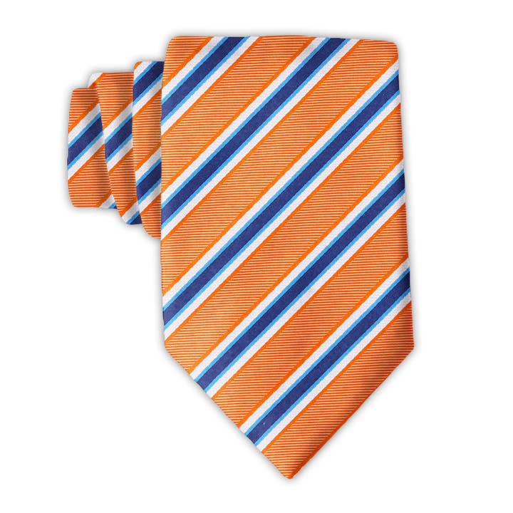 Riverside Orange - Stropdassen voor wholesale door Beau Ties of Vermont