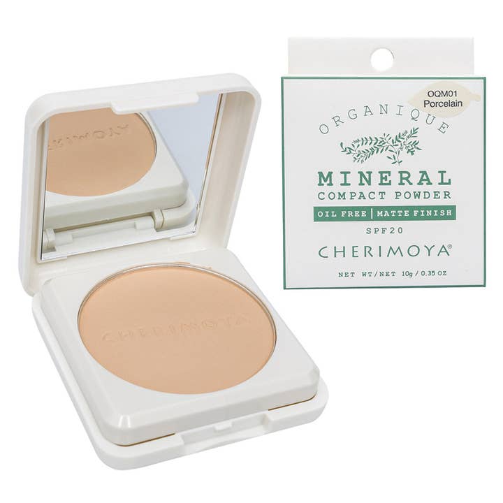 Polvo Compacto Mineral Cherimoya SPF 20 - Porcelana para venta al por mayor de Deluxe Import Trading