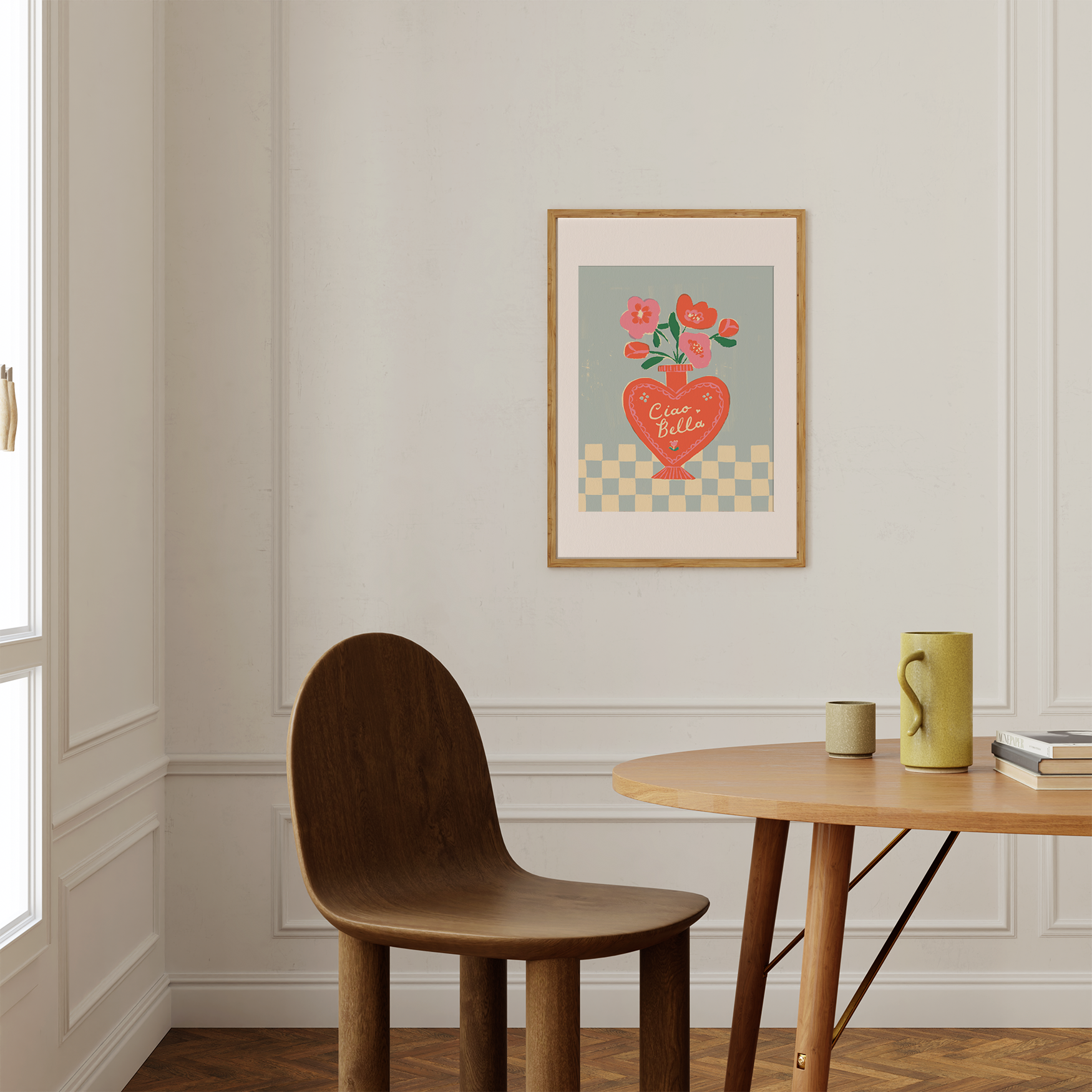 Samantha Johnson Illustration - Wholesale Art Print - Ciao Bella Art Print2