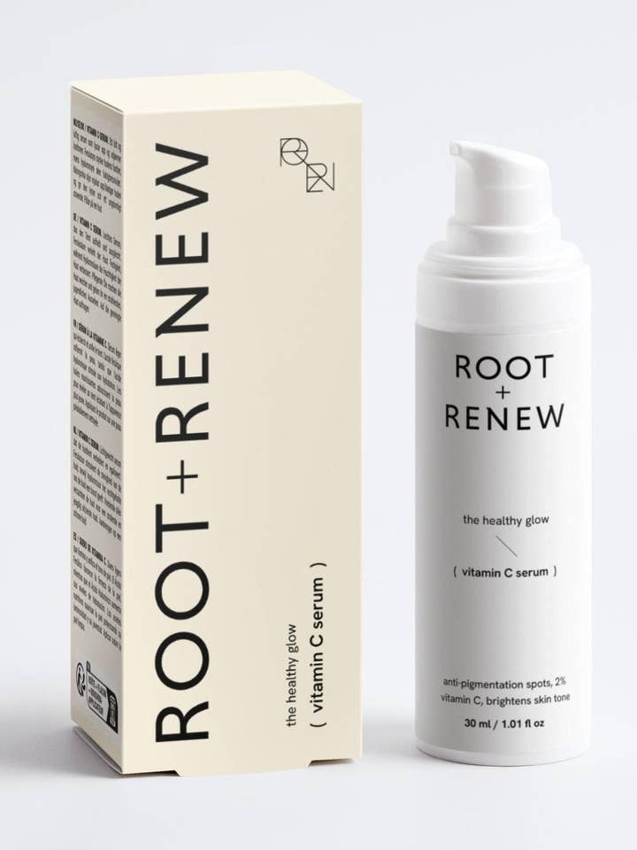O Brilho Saudável — Sérum de Vitamina C por atacado de Root + Renew