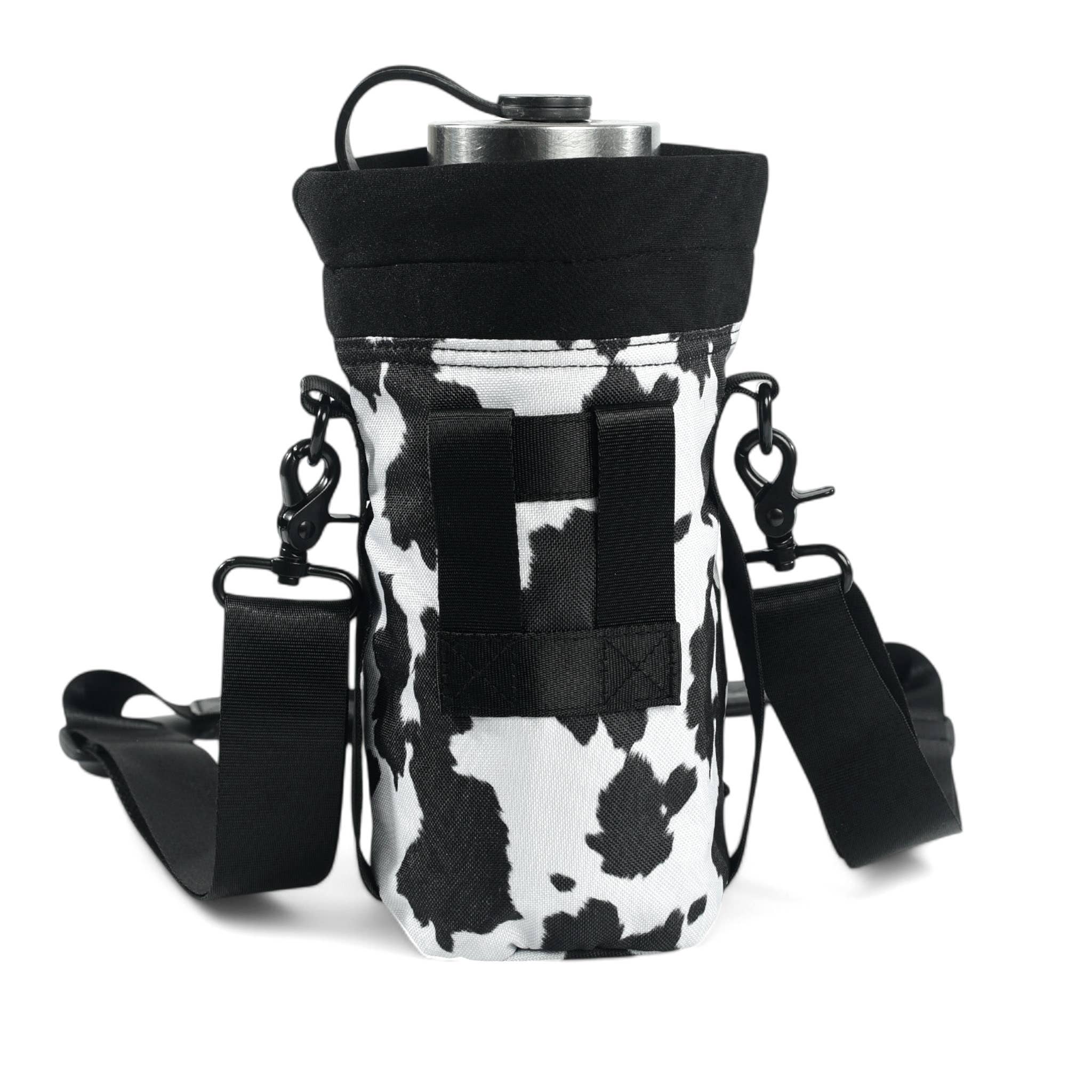 Sipsey Wilder - Wholesale Bottle Rack/Holder - Cow Print Water Bottle Carrier 2