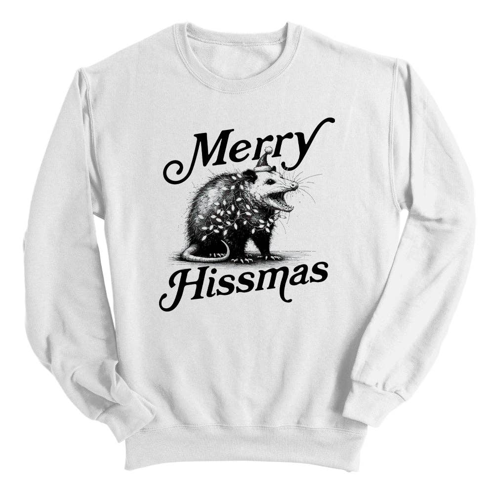 Let's Get This Thread - Wholesale Screen Printed T-Shirt - Unisex - Merry Hissmas Script15