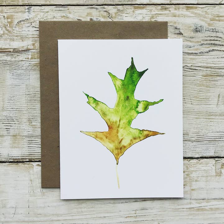 Carte de voeux en chêne noir pour la vente par kcm studio, ink.