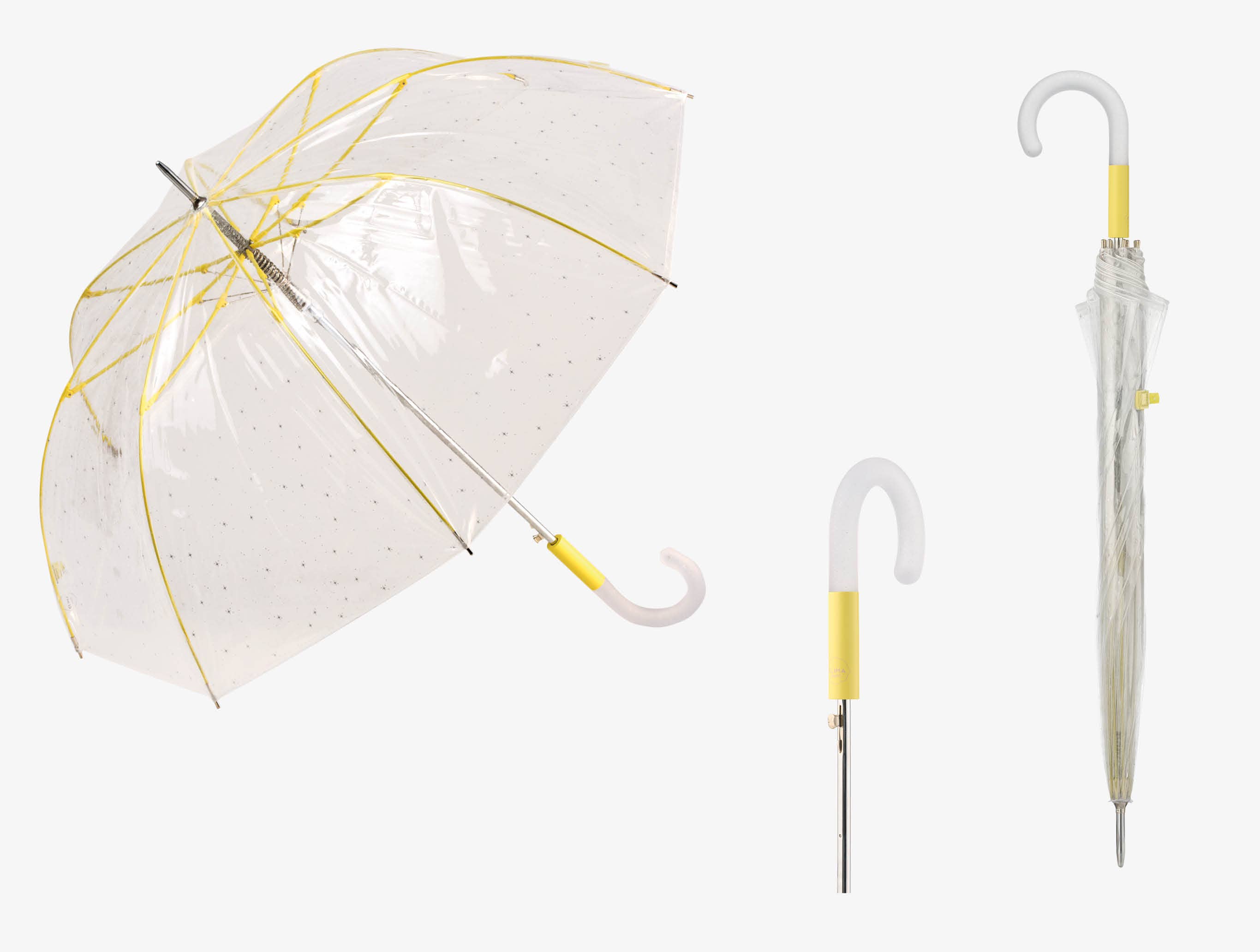 Mkr International – wholesale Umbrella – Women's – Long Transparent Umbrella Stars6