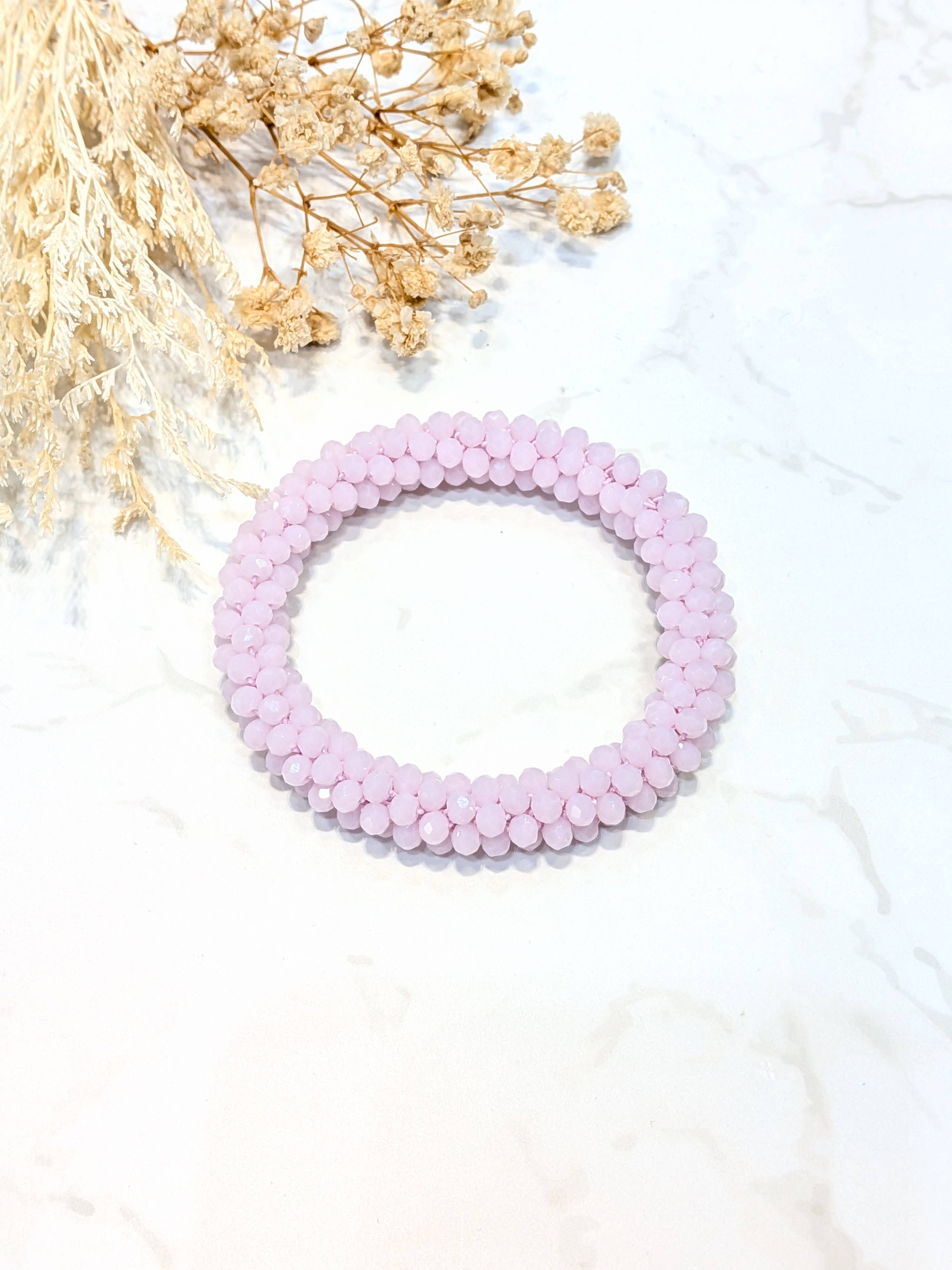 LOLO & YAYA - Wholesale Link & Chain Bracelet - Red-tone crystal effect bracelet28