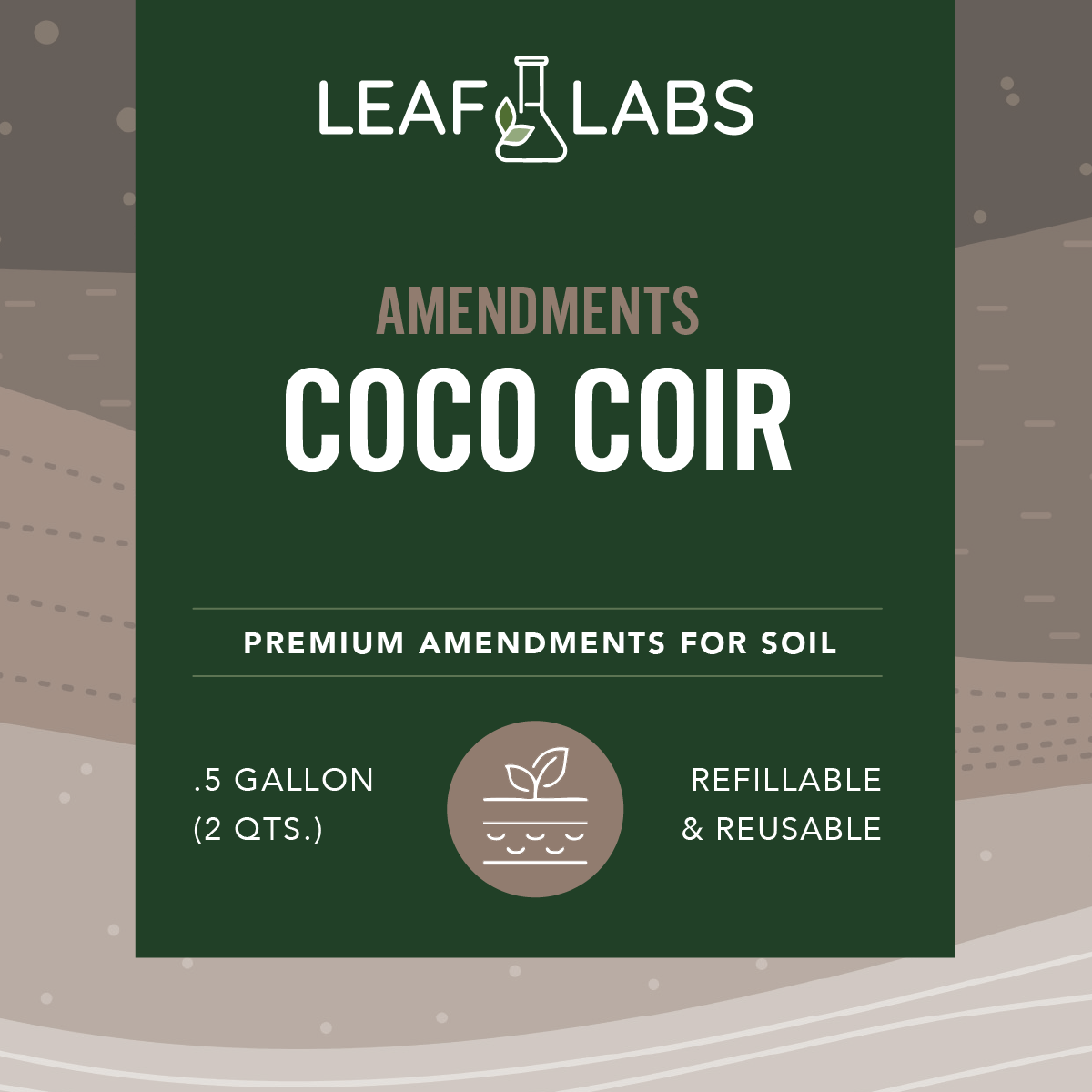 GreenLens - Wholesale Planting/Potting Soil - LeafLabs Coco Coir1