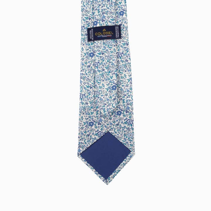 Le Colonel - Wholesale Necktie - Men's - Liberty Katie & Millie dark blue tie3
