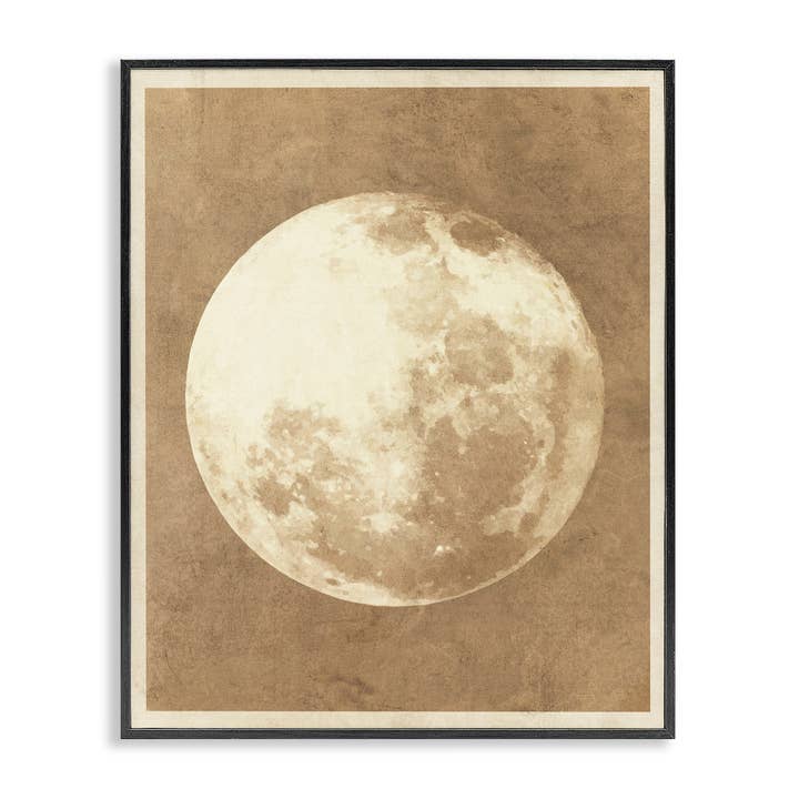Rustic Neutral Moon Framed Art for wholesale by Stupell Industries