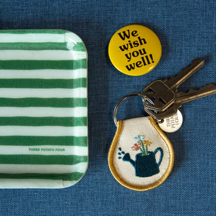 Three Potato Four - Wholesale Keychain - Unisex - Patch Keychain - Watering Can