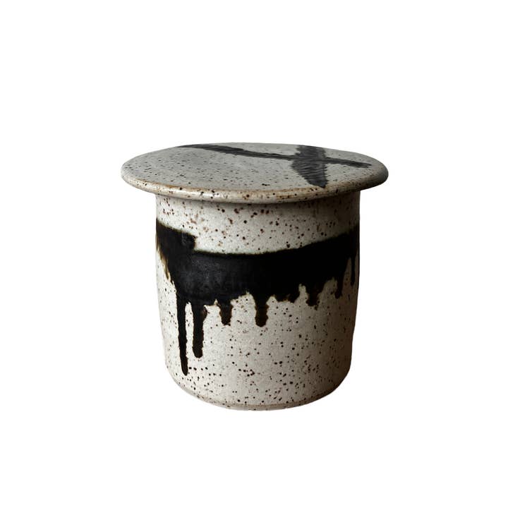 Gina DeSantis Ceramics - Wholesale Butter Dish - Luna French Butter Crock2