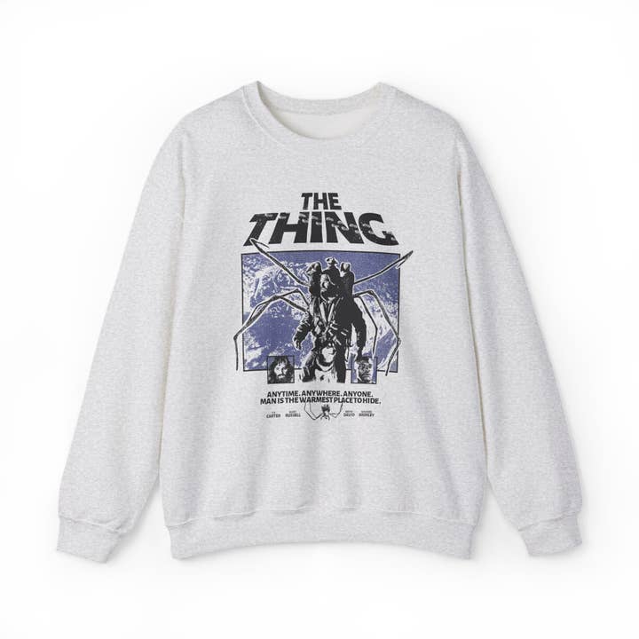 Camisola Unissexo Retro The Thing por atacado de KILLER RETRO